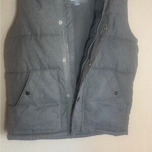 Men's Gray Puffer Vest